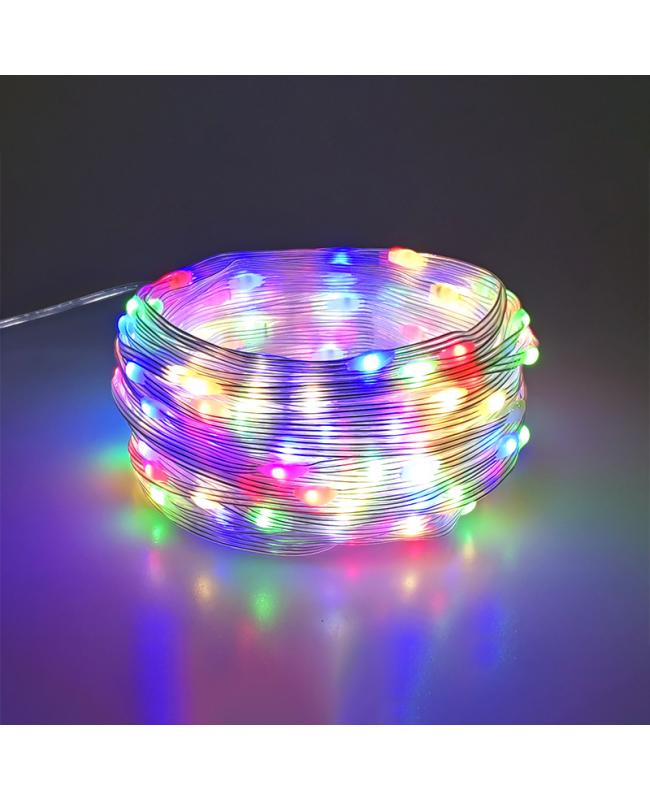 solar powered led outdoor string lights