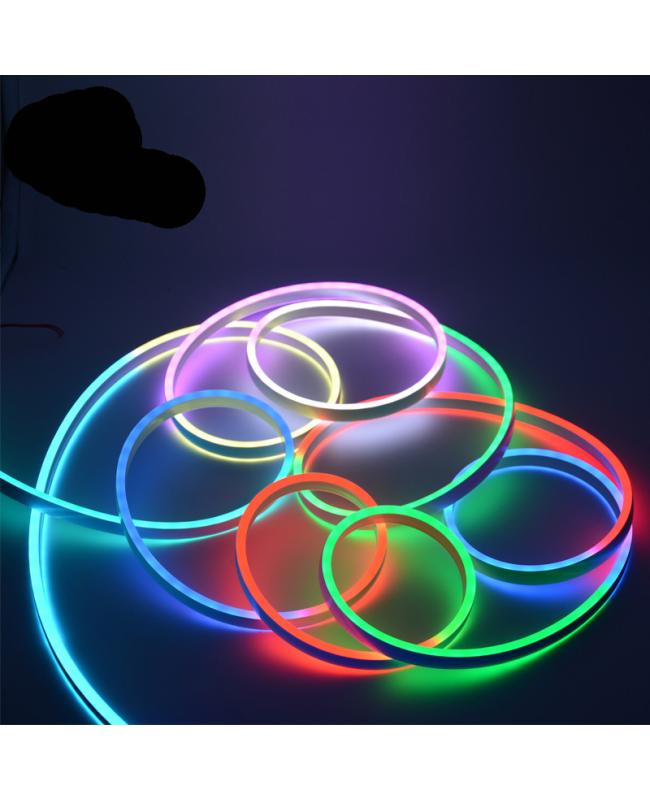 neon flex led strip full color