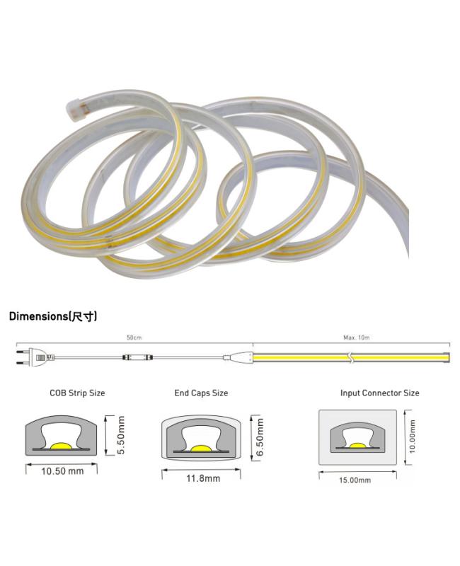 110V COB LED Strips