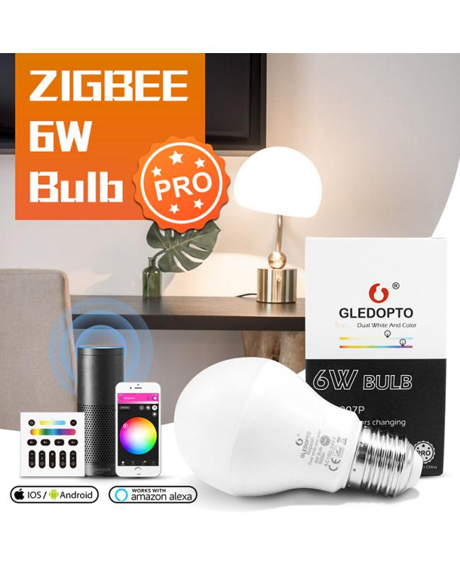 gledopto e27 rgb cct light bulbs