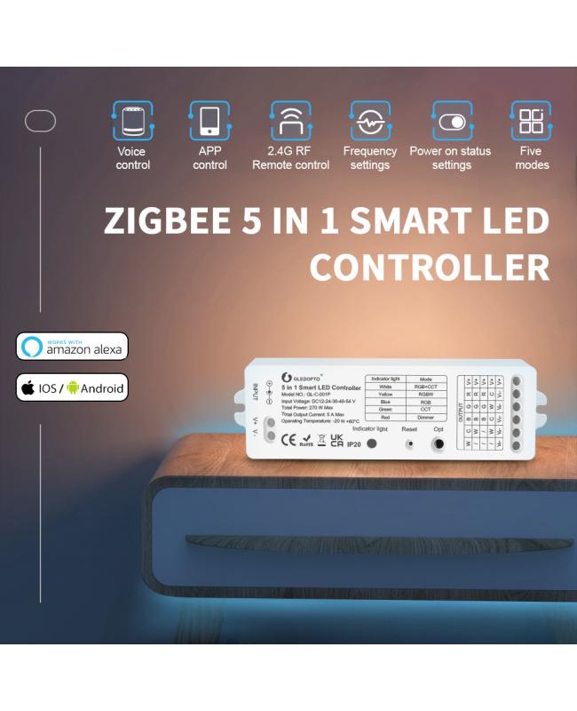 zigbee rgb led strip controller