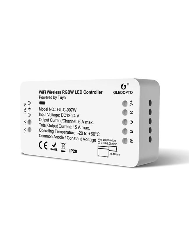 rgbw wifi controller