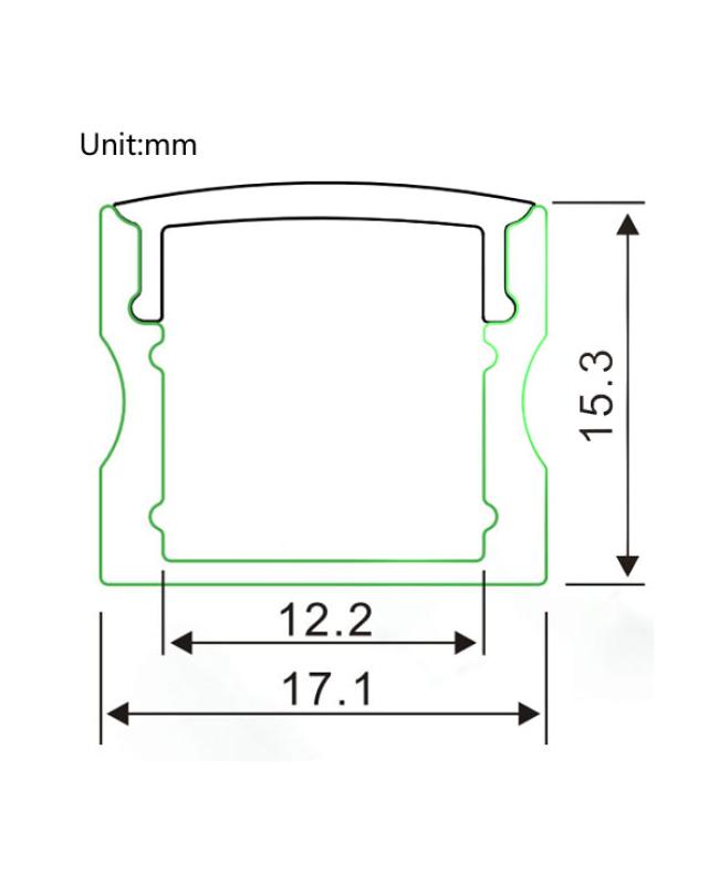 LED Strip Light Extrusions