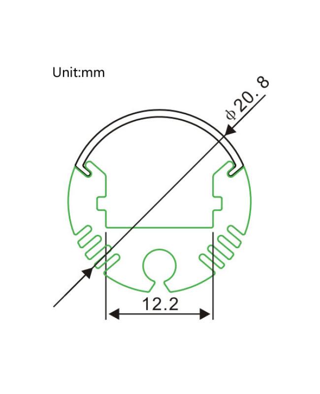 Round Aluminum Extrusions