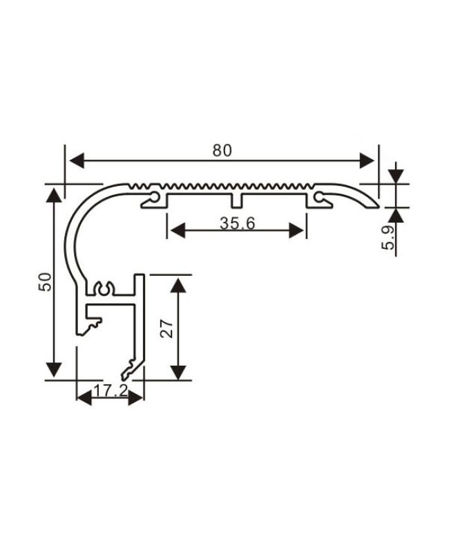 aluminum led strip light profile