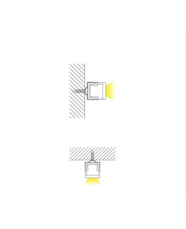 Shower Niche Light Profile Installation