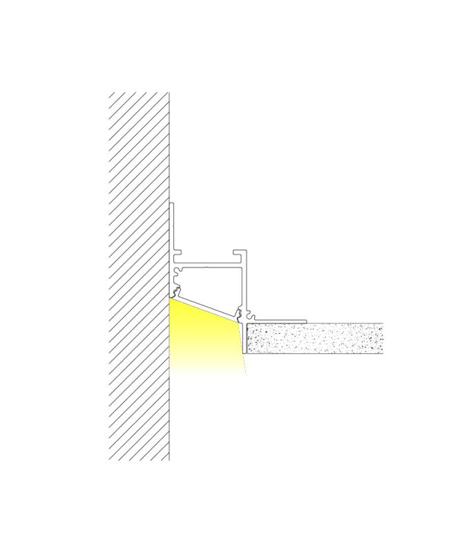 Profile LED Strip Lighting Effect