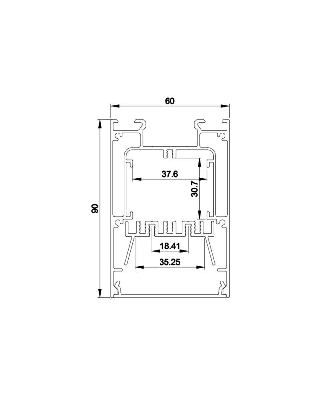 Aluminum Channel Holder