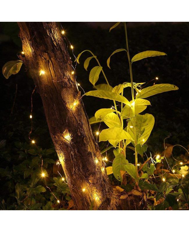 Solar Powered LED Fairy String Light