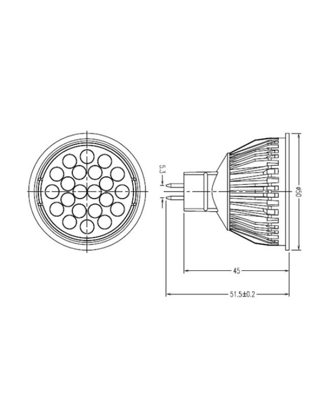 5W MR16 LED Bulb