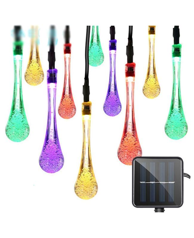 Drop Style Solar String Lights