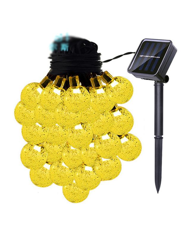 Solar String Bulb Outdoor Lights