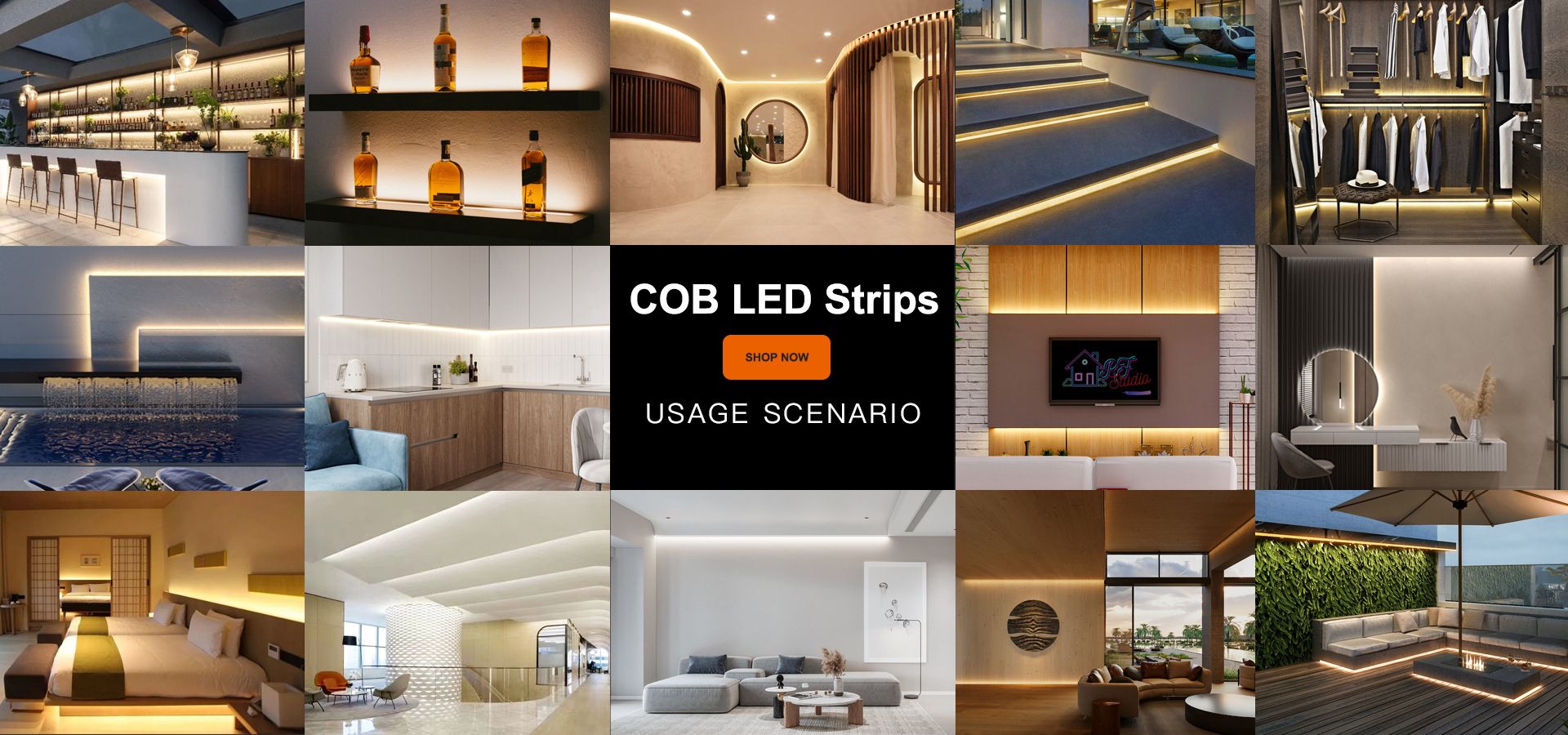 COB LED Strip Lights